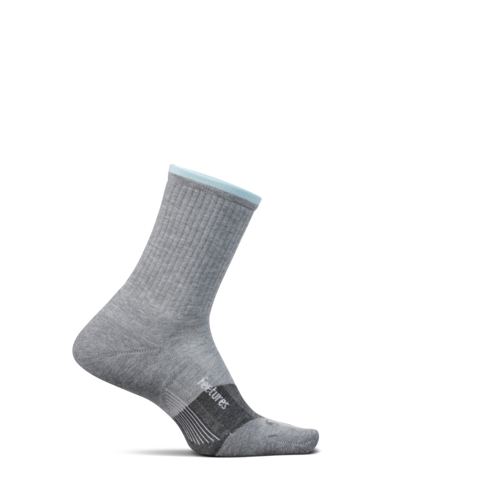 フィーチャーズ / FEETURES（フィーチャーズ） | Trail Max Cushion Mini Crew（ユニセックス） / 4400120110232 light gray ［25FW］