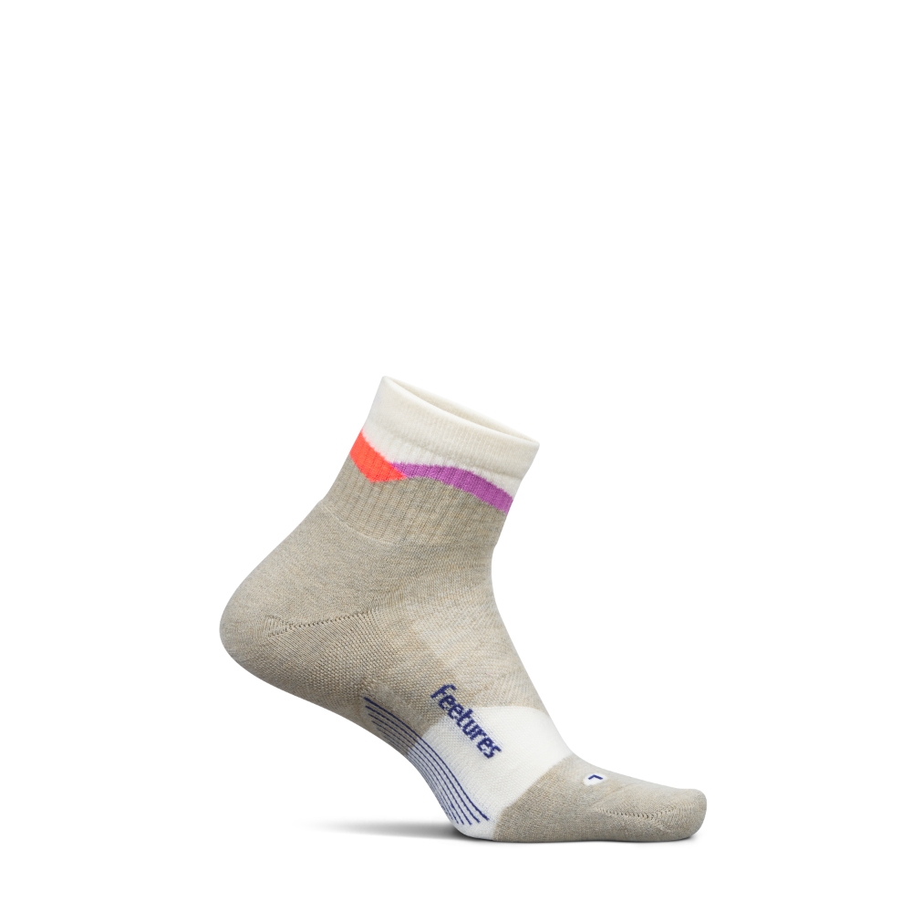 フィーチャーズ / FEETURES（フィーチャーズ） | Trail Max Cushion Quarter（ユニセックス） / 4400130184252 mountain high cream ［25FW］