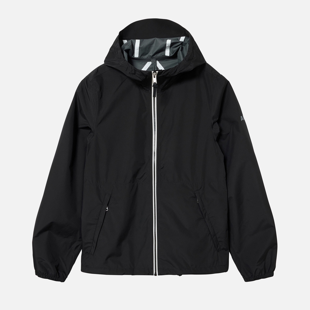 AIGLE / エーグル（エーグル） | 【RainPack】透湿防水 フーデッドジャケット（ユニセックス） /ZBHBH08 00A ノワール（ブラック） ［25FW］