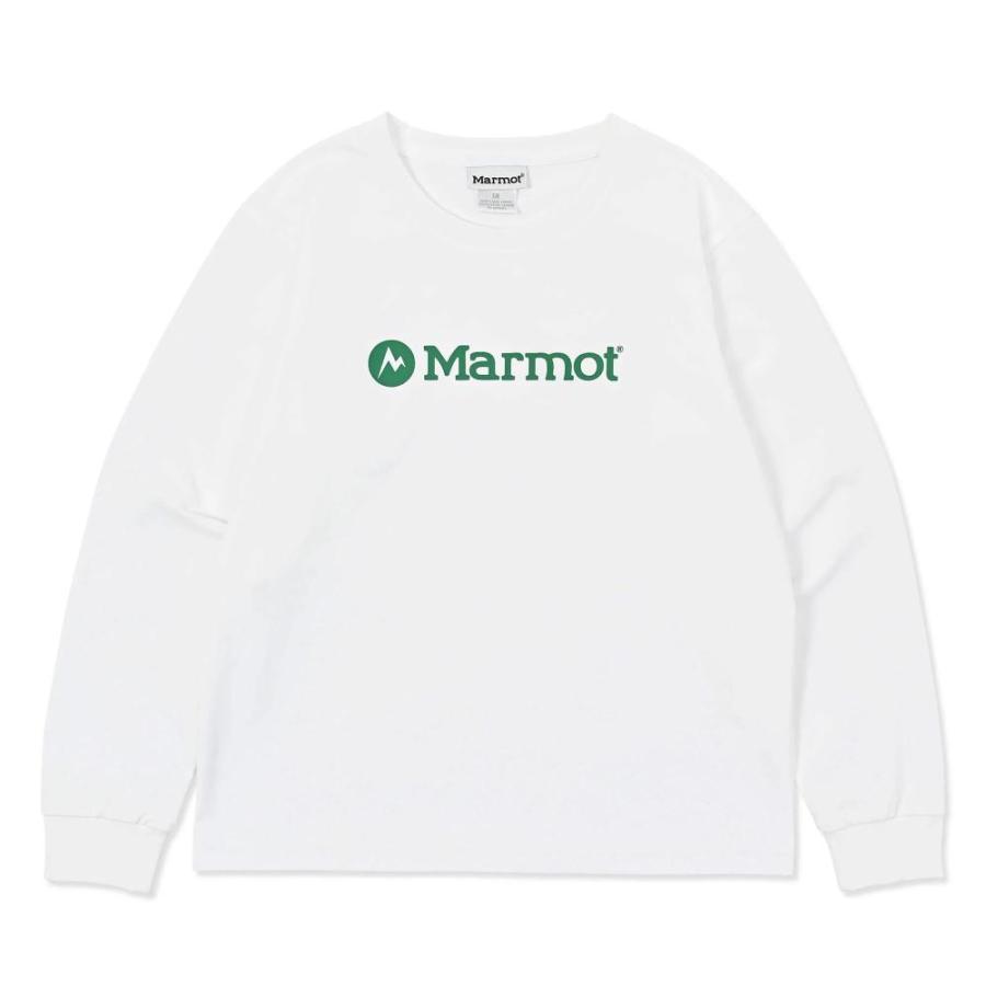 マーモット / Marmot（マーモット） | 【クリアランス】マーモットロゴロングスリーブティーシャツ［キッズ］/MTFW25KLS089 WH ホワイト