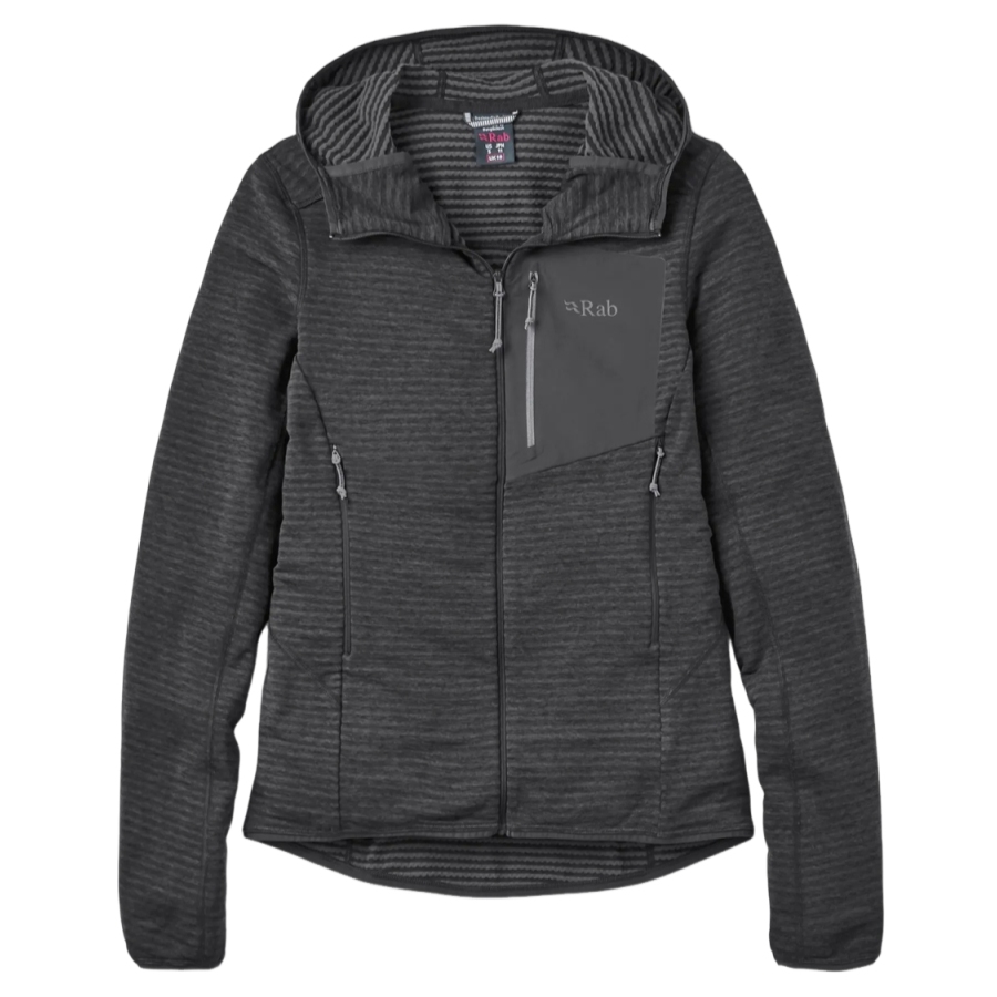 ラブ / Rab（ラブ） | アセンダーライトフーディー（ウィメンズ） / W Ascendor Light Hoody QFG-59 Black ［25FW］