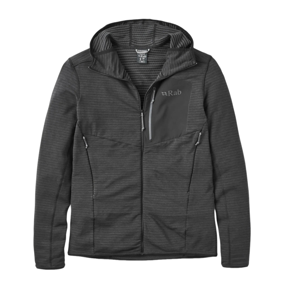 ラブ / Rab（ラブ） | アセンダーライトフーディー（メンズ） / Ascendor Light Hoody QFG-58 Black ［25FW］