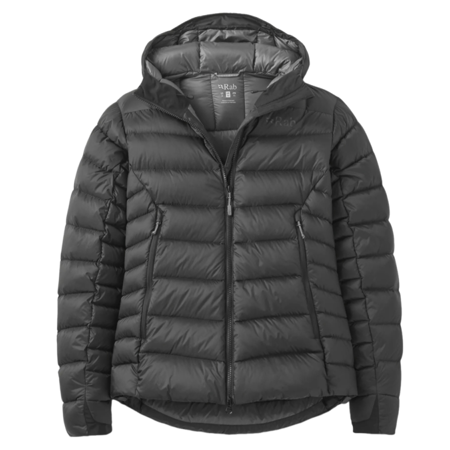 Rab ラブ らぶ | エレクトロンプロダウンフーディー（ウィメンズ） / W Electron Pro Hoody QDB-82 Black ［25FW］