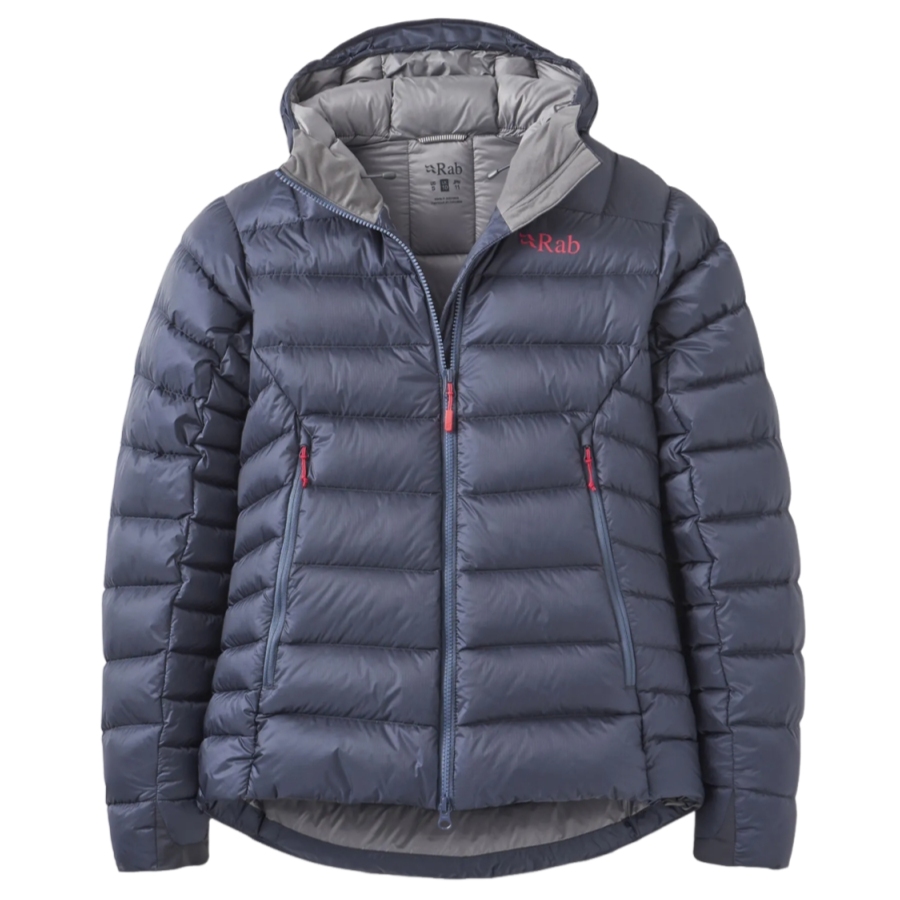 Rab ラブ らぶ | エレクトロンプロダウンフーディー（ウィメンズ） / W Electron Pro Hoody QDB-82 Steel ［25FW］