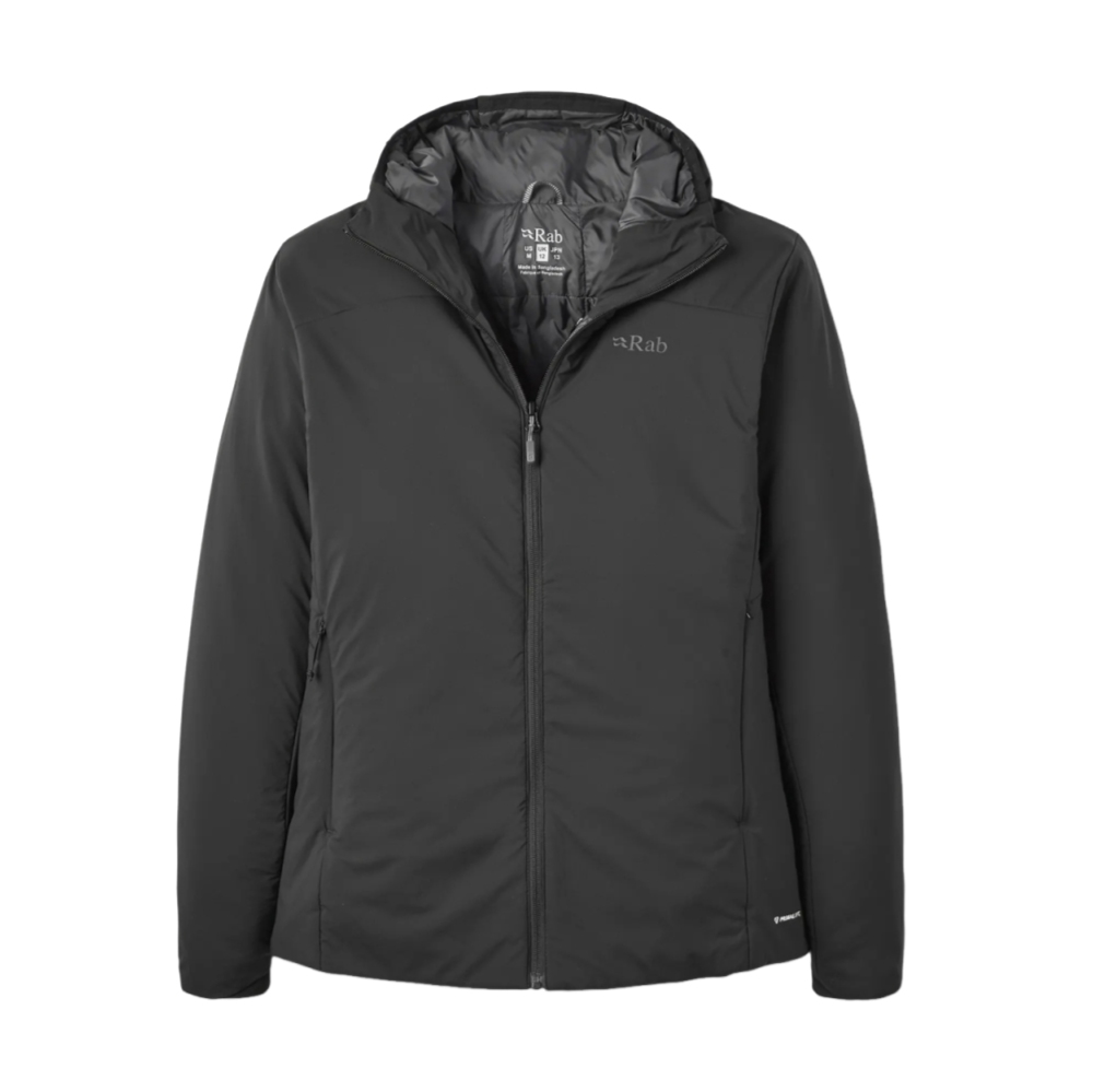 ゼネアアルパインライトジャケット（ウィメンズ） / Xenair Alpine Light Insulated Jacket QIP-18 Black ［25FW］|ラブ / Rab