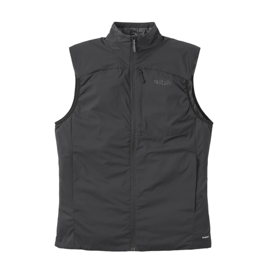 ゼネアインシュレーテッド ベスト（メンズ） / Xenair Insulated Vest QIP-19 Black ［25FW］|ラブ / Rab