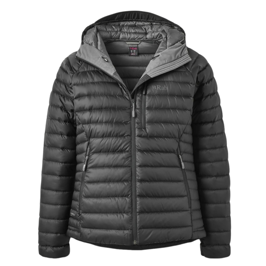 マイクロライト アルパイン ダウンジャケット（ウィメンズ） / W Microlight Alpine Down Jacket QDB-13 Black （Graphene） ［25FW］|ラブ / Rab