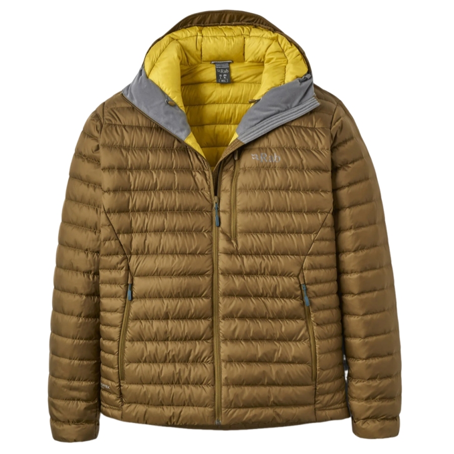 Rab ラブ らぶ | マイクロライト アルパイン ダウンジャケット（メンズ） / Microlight Alpine Down Jacket QDB-12 Oak ［25FW］