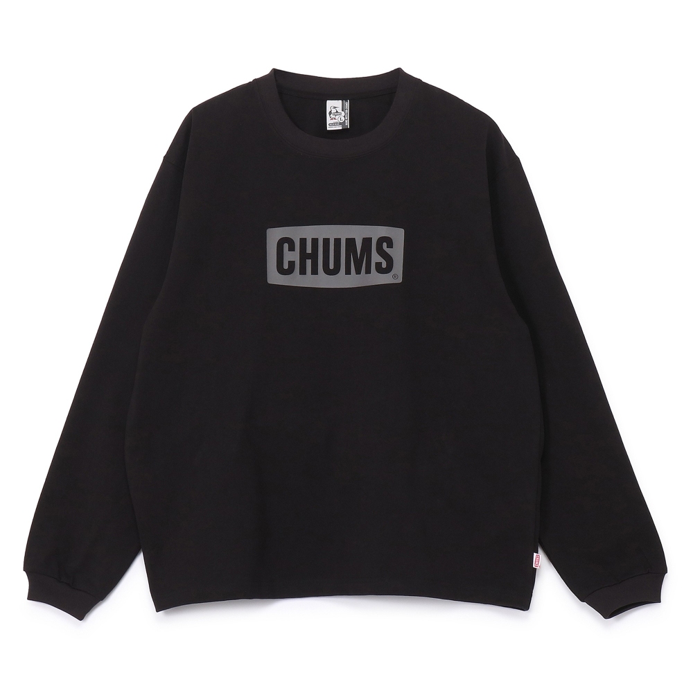 チャムス / CHUMS（チャムス） | ヘビーウェイトチャムスロゴロングスリーブTシャツ（ユニセックス） / CH01-2671 CH11-2671 Black ［25FW］