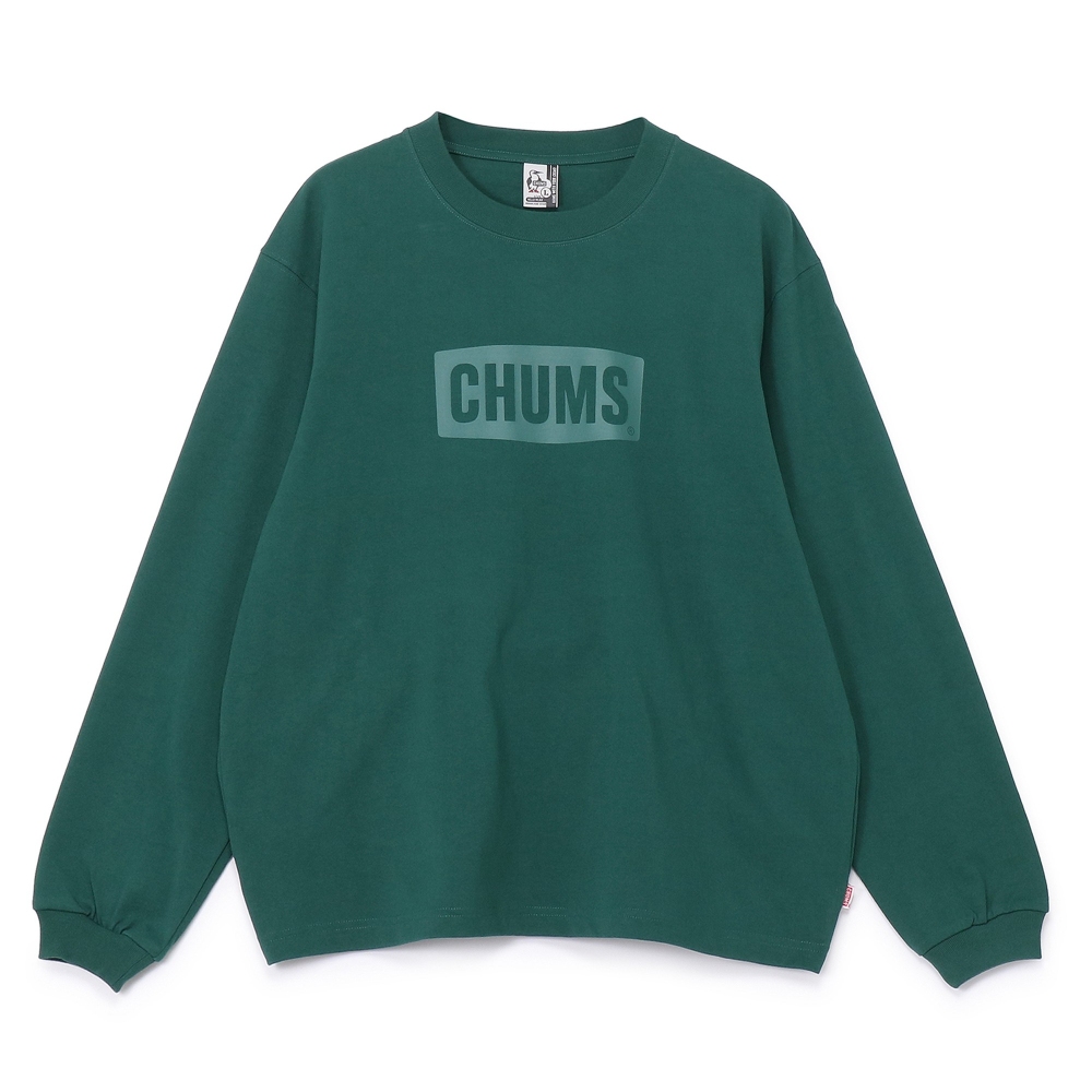 チャムス / CHUMS（チャムス） | ヘビーウェイトチャムスロゴロングスリーブTシャツ（ユニセックス） / CH01-2671 CH11-2671 Green ［25FW］