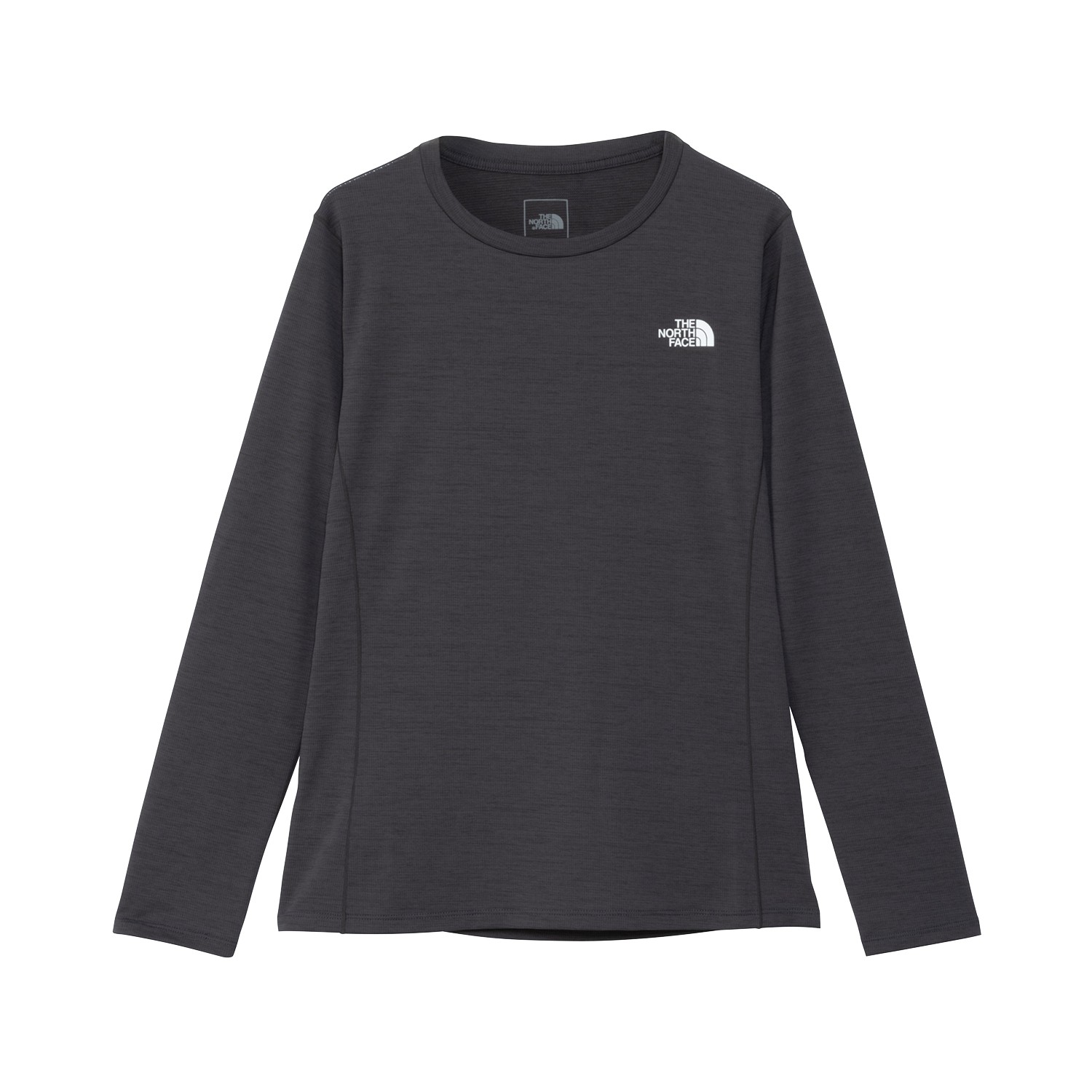 ザ・ノース・フェイス / THE NORTH FACE（ノースフェイス） | ロングスリーブフラッシュドライスリーディークルー（レディース） / NTW62506 ミックスチャコール・ZC ［25FW］