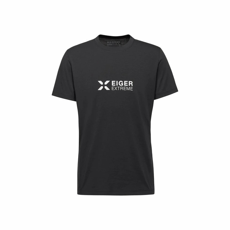 マムート / MAMMUT（ー） | アイガーロゴTシャツ［メンズ］/ 1017-06840 0001 black [25FW]