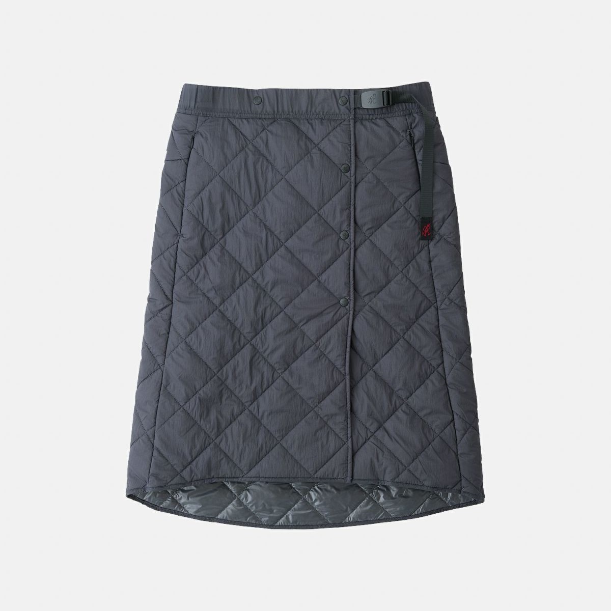 グラミチ / Gramicci（グラミチ） | サーマルインサレーションキルテッドスカート（ユニセックス） / G5FW-SK033 BLACK ［25FW］