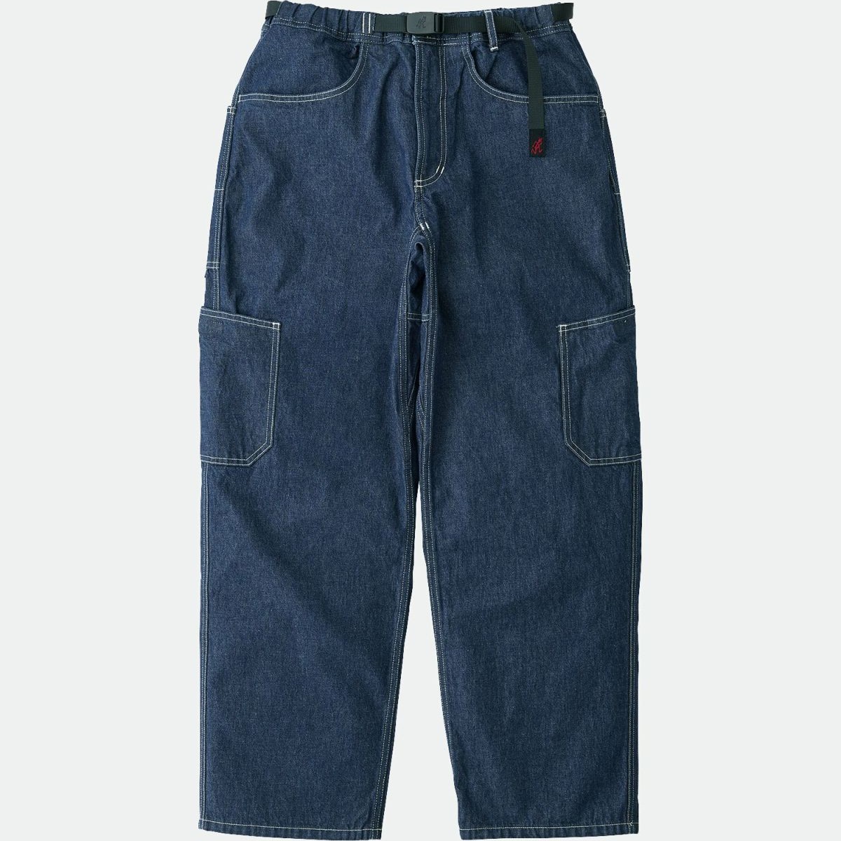 ロックスライドデニムパンツ（メンズ） / ROCK SLIDE DENIM PANT G5FM-P058 RINSED INDIGO ［25FW］|グラミチ / Gramicci