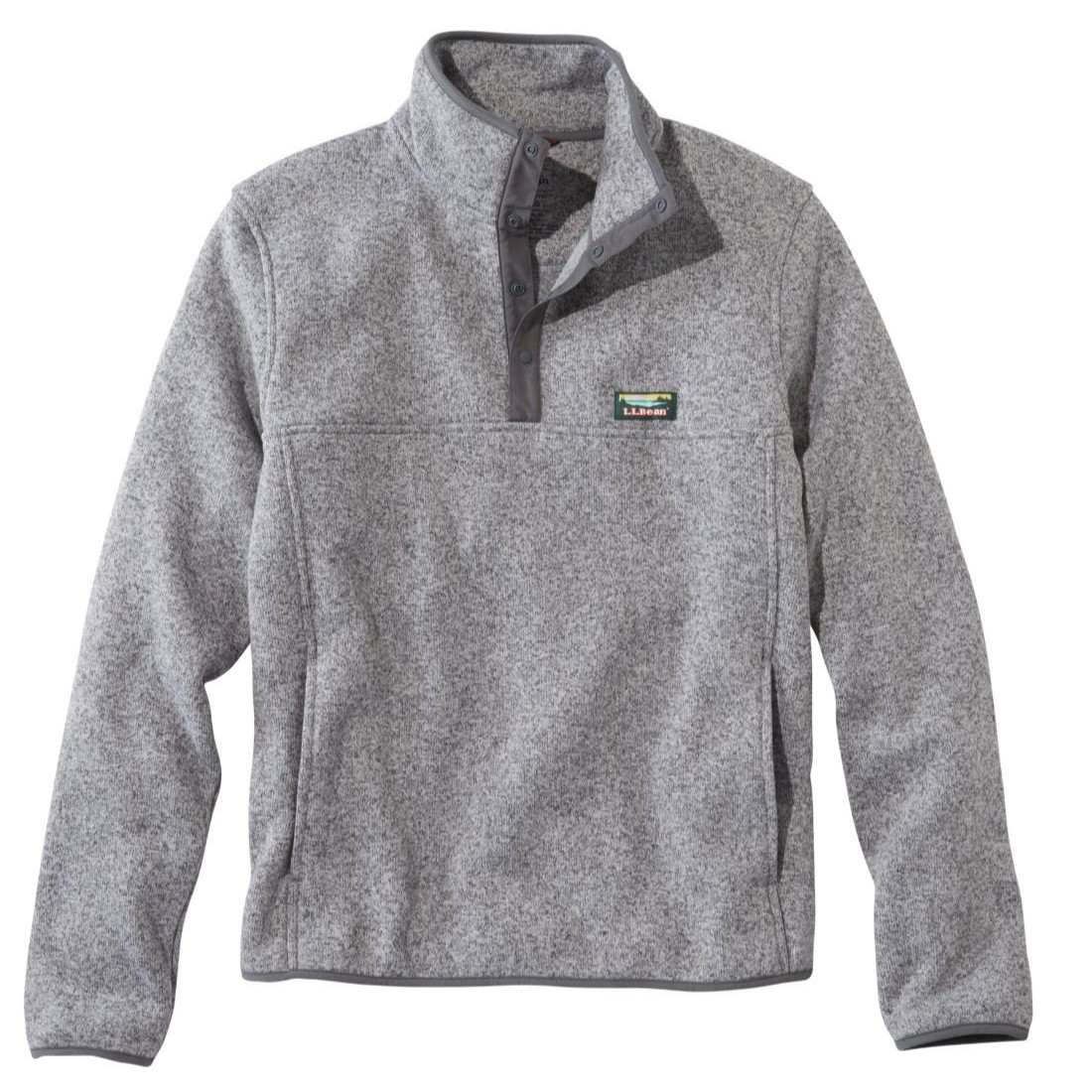 メンズ エル・エル・ビーン・セーター・フリース・プルオーバー / 298050 Grey Heather ［25FW］|エルエルビーン / L.L.Bean