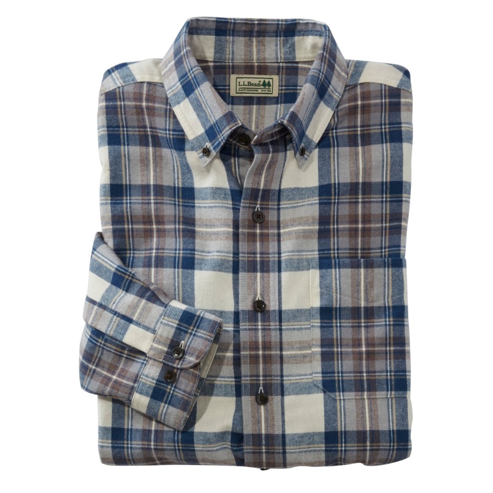 メンズ スコッチ・プラッド・フランネル・シャツ / 505750 Indigo Tartan ［25FW］|エルエルビーン / L.L.Bean