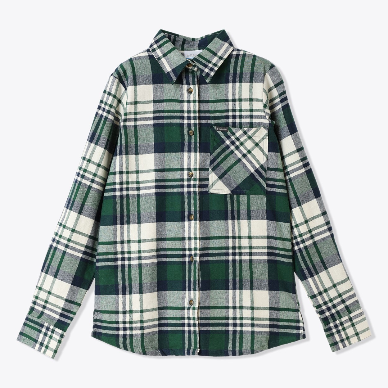 コロンビア / Columbia（コロンビア） | ウィメンズキャリコベイシンフランネルロングスリーブシャツ / AR0805 375 Rain Forest Multiplaid ［25FW］