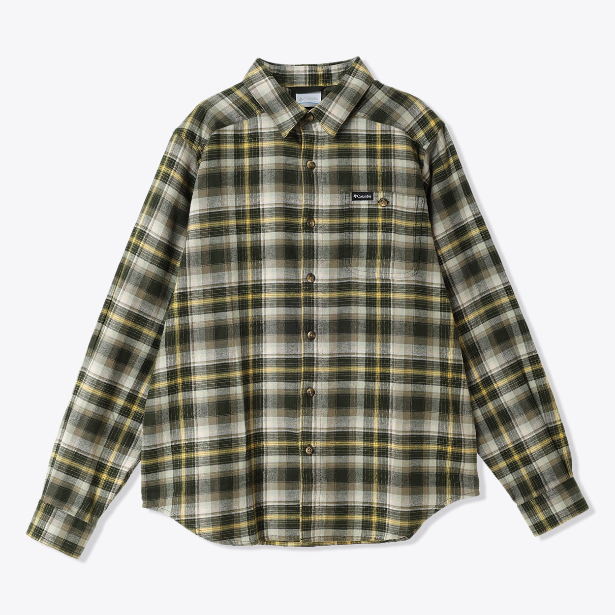 コロンビア / Columbia（コロンビア） | コーネルウッズフランネルロングスリーブシャツ（メンズ） / AE1523 367 Greenscape Backland Tartan ［25FW］
