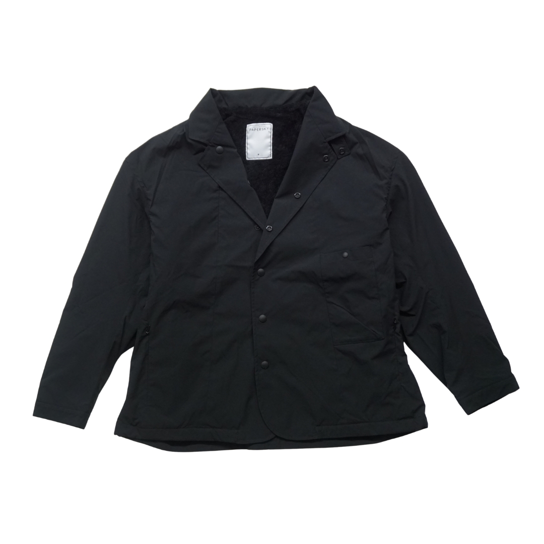 ペーパースカイ / PAPERSKY（ペーパースカイ） | PAPERSKY WEAR HIKE＆BIKE STAND JACKET（ユニセックス） / PS232004 01（BLACK） ［25FW］