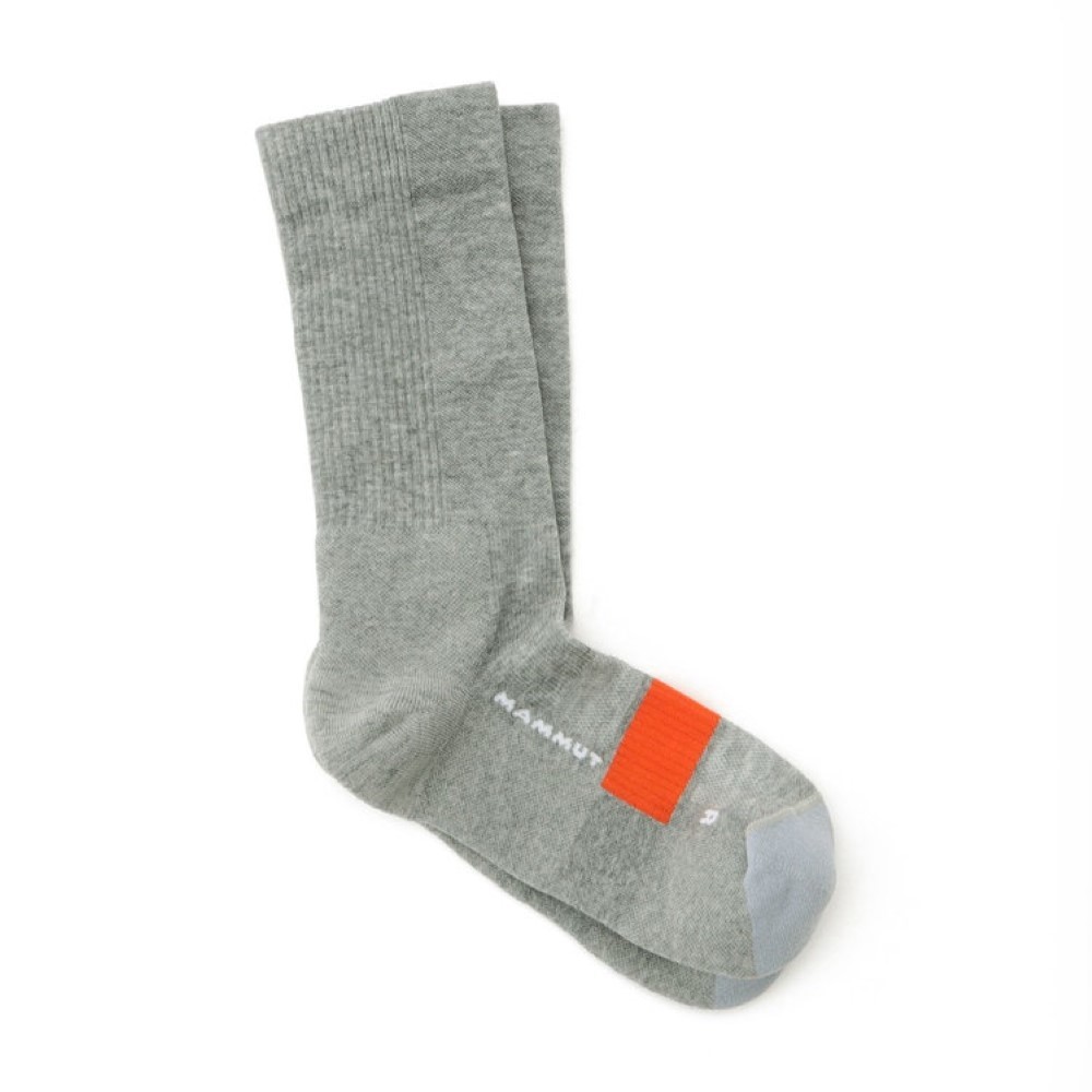 マムート / MAMMUT（ー） | オールマウンテン ターゲット クッション メリノ クルーソックス ユニセックス / alloy-tangerine-white 1193-00300