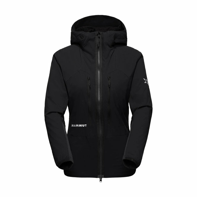 マムート / MAMMUT（ー） | ★アイガーノードワンドINフレックスエアフーデッドジャケット［ウィメンズ］ / 1013-04020 0001black [25FW]【MMセーフティスノーCP】