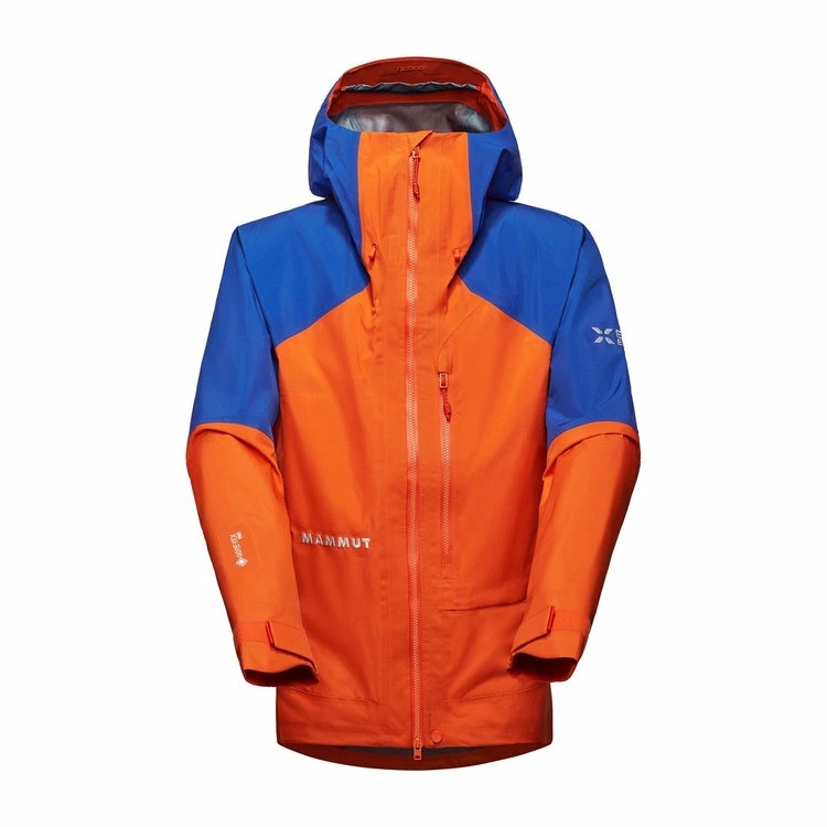 アイガーノードワンドアドバンスドHSフーデッドジャケット［メンズ］ / 1010-31710 2291eiger orange-eiger blue|マムート / MAMMUT