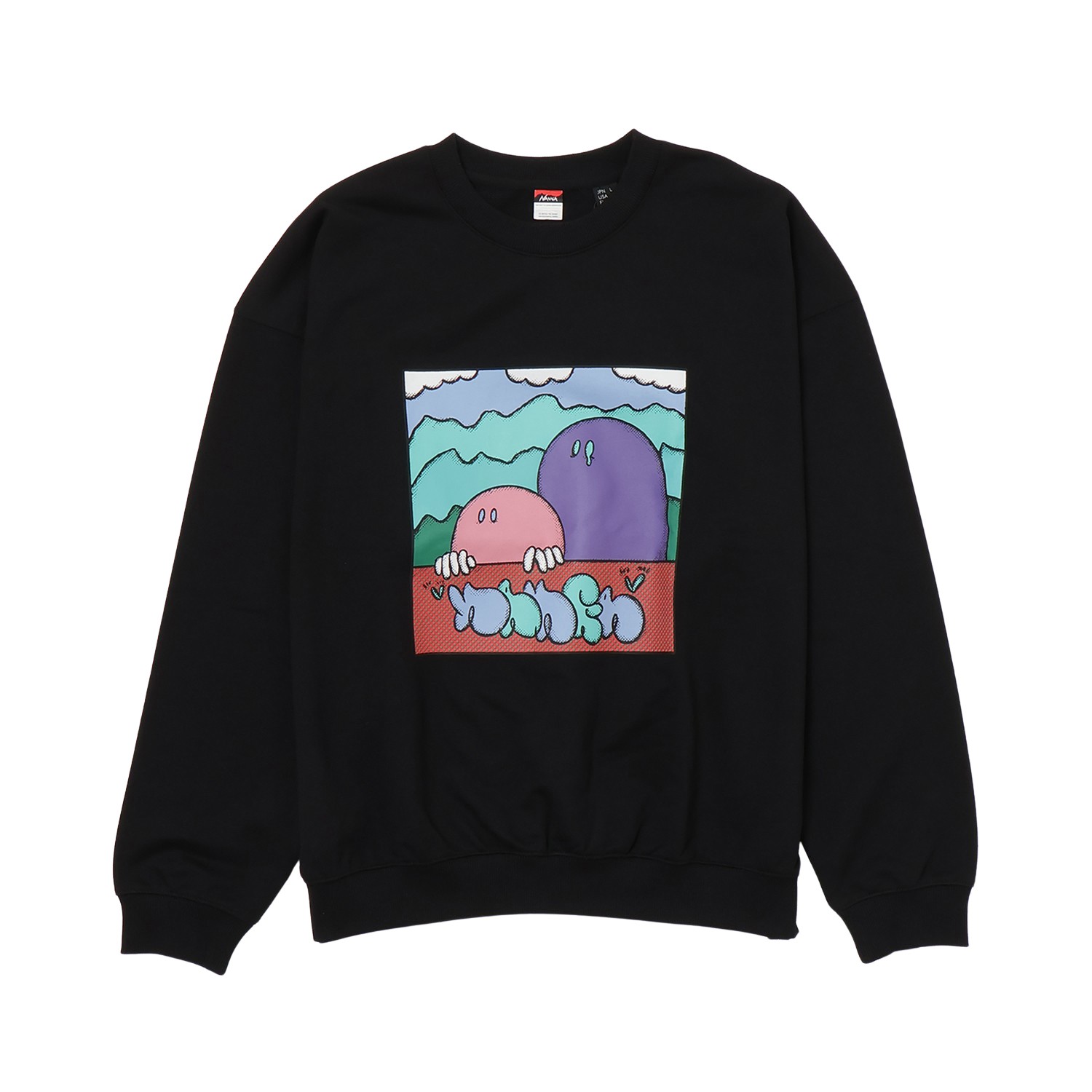 NANGA ナンガ なんが | NANGA×RYUJI KAMIYAMA スウェット（メンズ） / C2530－1K001Z BLK ［25FW］