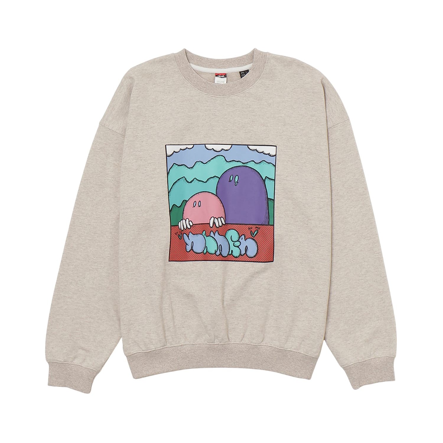 NANGA×RYUJI KAMIYAMA スウェット（メンズ） / C2530－1K001Z OML ［25FW］|ナンガ / NANGA