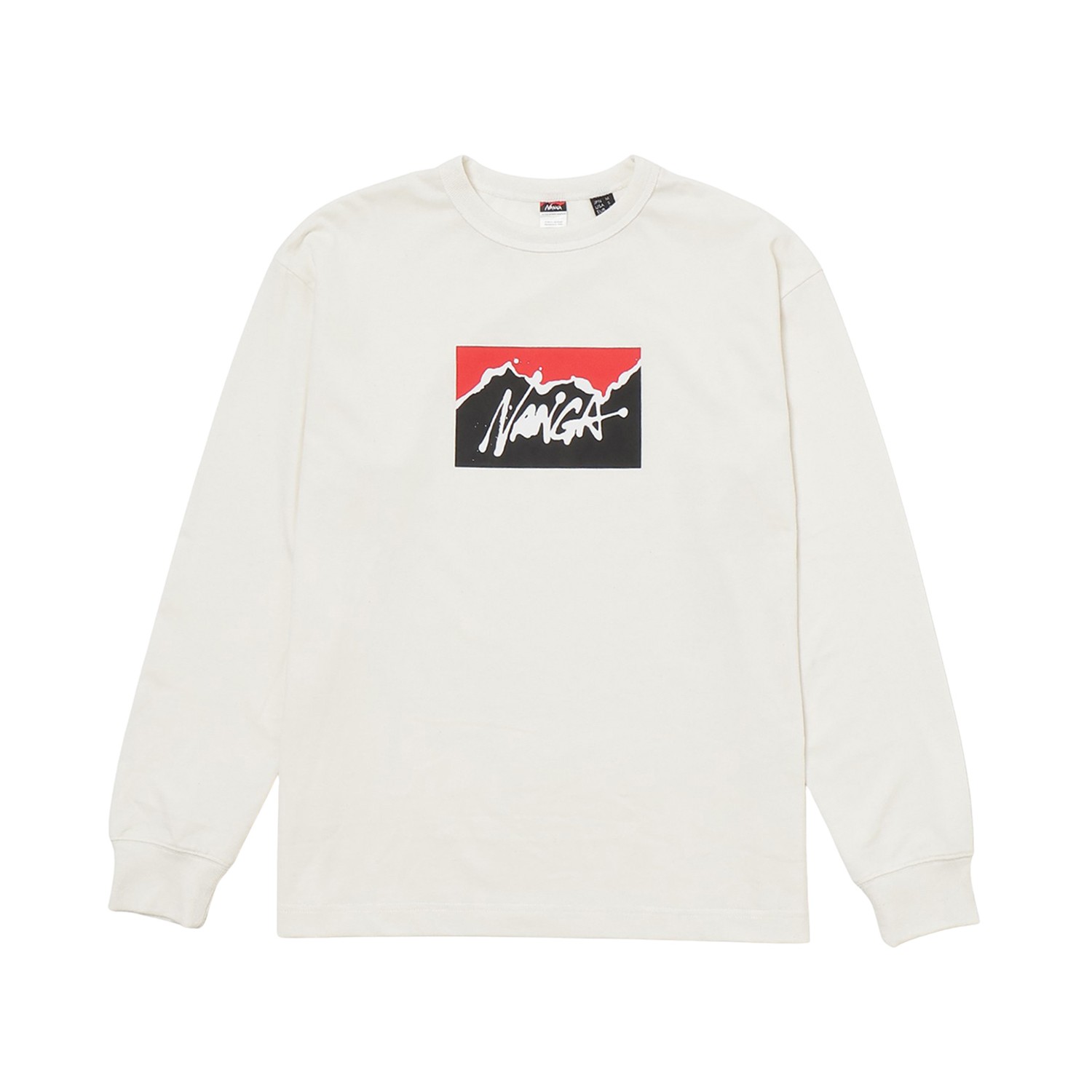 NANGA ナンガ なんが | NANGA×RYUJI KAMIYAMA ロングスリーブ Tシャツ（メンズ） / C2530－1L003Z WHT ［25FW］