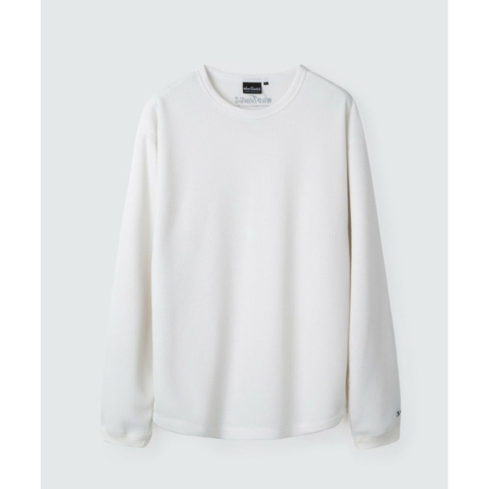 ワイルドシングス / WILDTHINGS（ワイルシングス） | ポーラテック ワッフルL/S（メンズ） / POLARTEC WAFFLE L/S WT25111KB WHITE ［25FW］