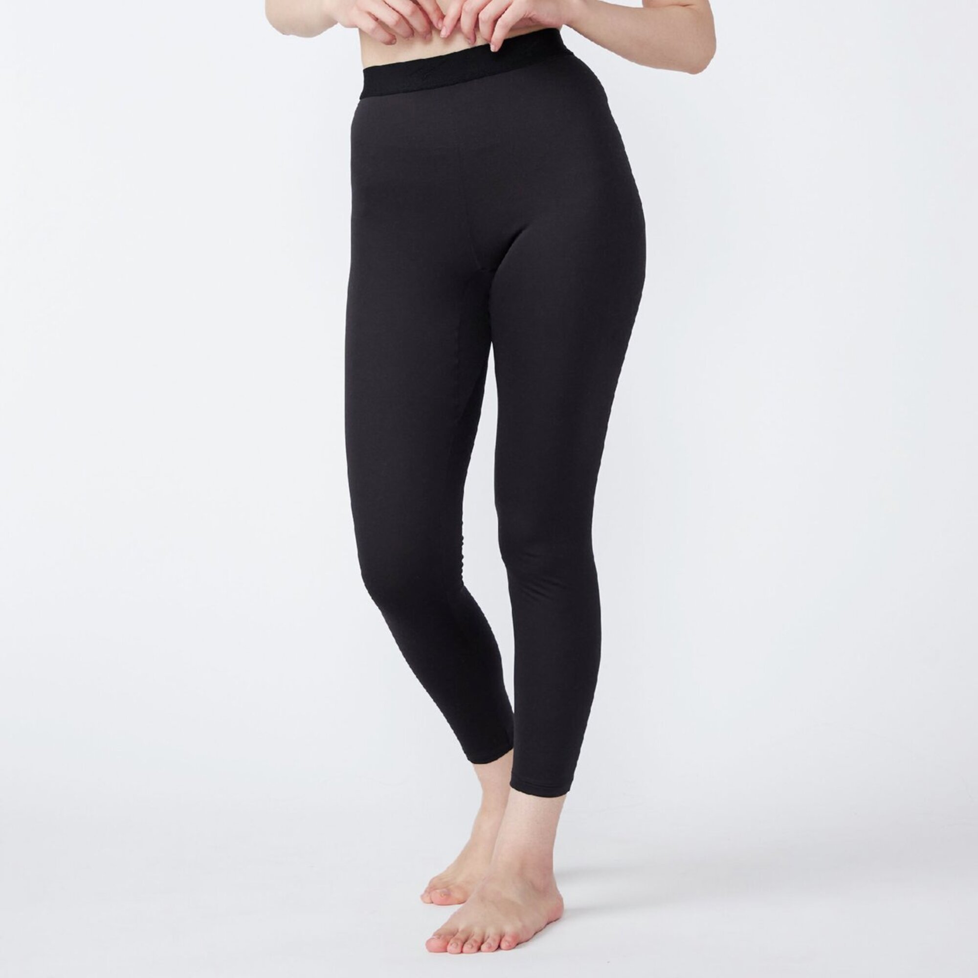 ミズノ / MIZUNO（ミズノ） | 【吸湿発熱】ミズノプレミアホットインナー ブレスサーモ Dailyモデル 薄手 ロングタイツ（ウィメンズ） / 09：ブラック ［25FW］