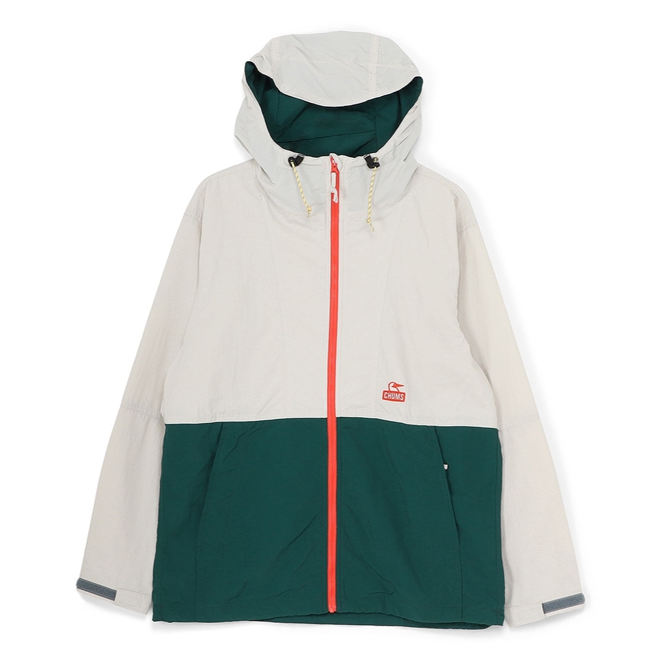 キャンプフィールドフーディ（ユニセックス） / Camp Field Hoodie CH04-1446 CH04-1446 Lt．Gray/Green ［25FW］|チャムス / CHUMS