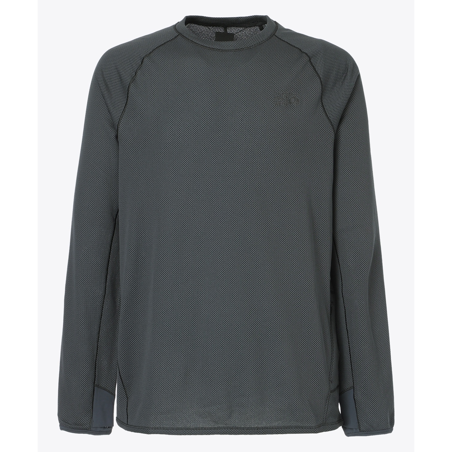MOUNTAIN HARDWEAR マウンテンハードウェア まうんてんはーどうぇあ | エアメッシュロングスリーブクルー（メンズ） / AirMesh Long Sleeve OM1302 004 Dark Storm ［25FW］
