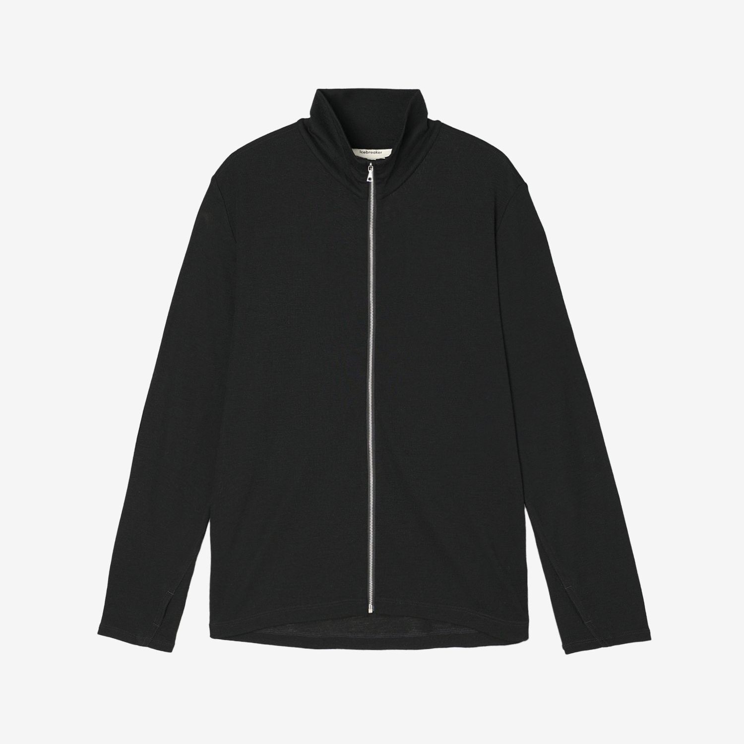 icebreaker アイスブレーカー あいすぶれーかー | メリノ 175 LS フルジップ（ユニセックス） / IB0A57DE ブラック・01 ［25FW］