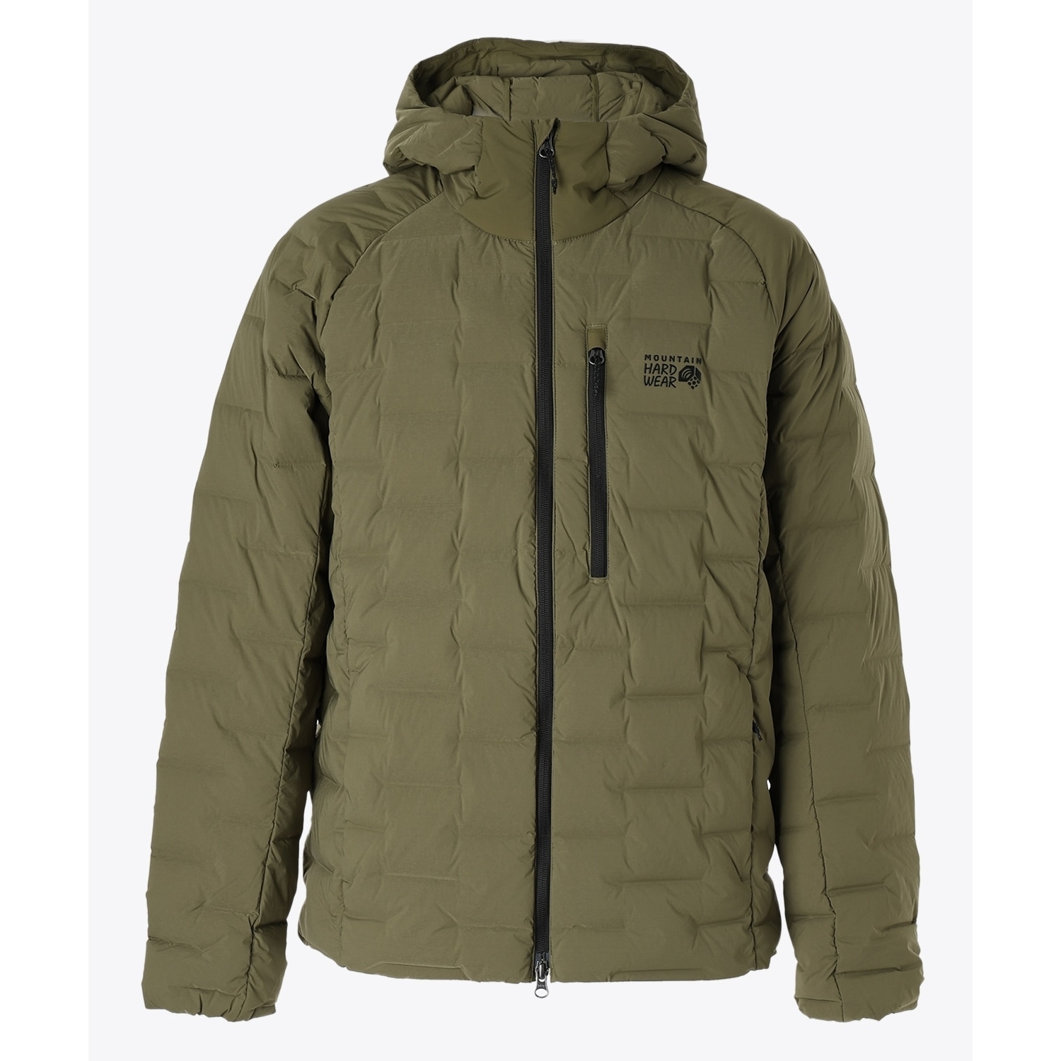 MOUNTAIN HARDWEAR（マウンテンハードウェア） | ストレッチダウンフーディ（メンズ） / OM0789 353 Combat Green ［25FW］