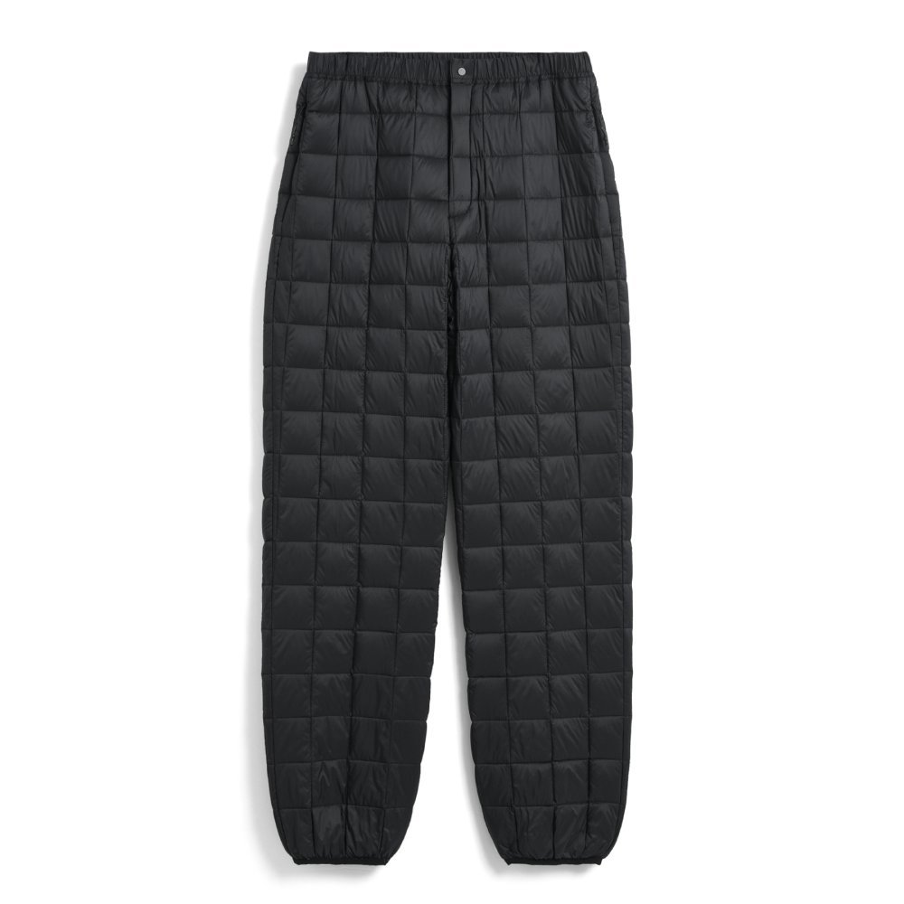 タイオン / TAION（タイオン） | マウンテン アクティブ ライトダウンパンツ / ブラック TAION-131MT-DX MOUNTAIN ACTIVE LIGHT DOWN PANTS ユニセックス