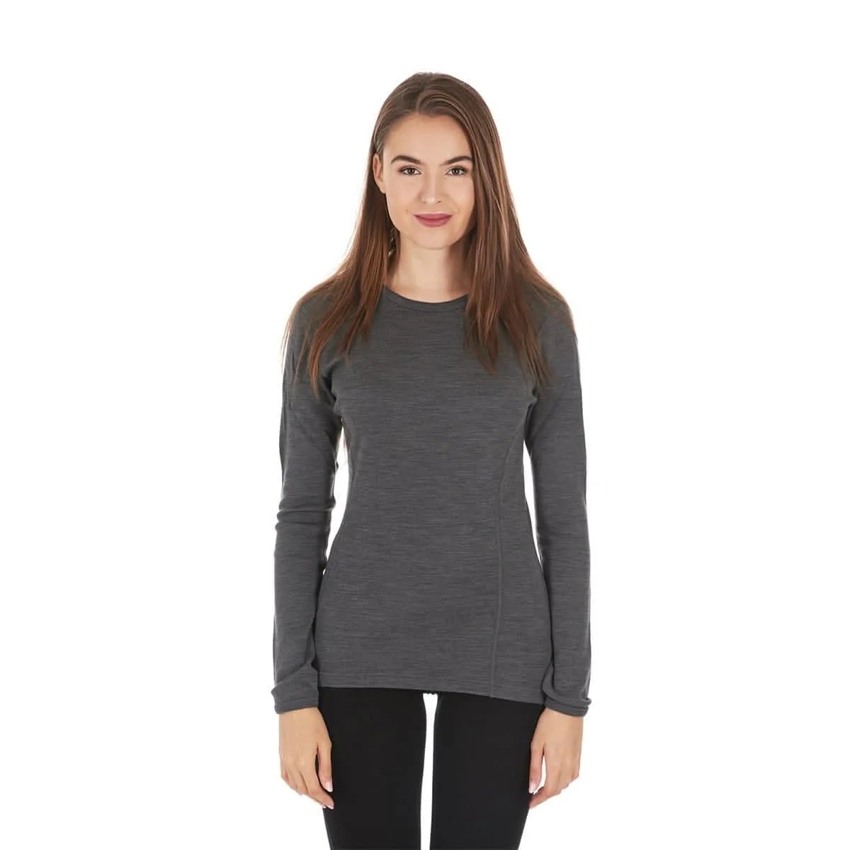 マイナス33 / MINUS 33（マイナス） | Ossipee Midweight Wool Crew（ウィメンズ） / 804 Charcoal Gray ［25FW］