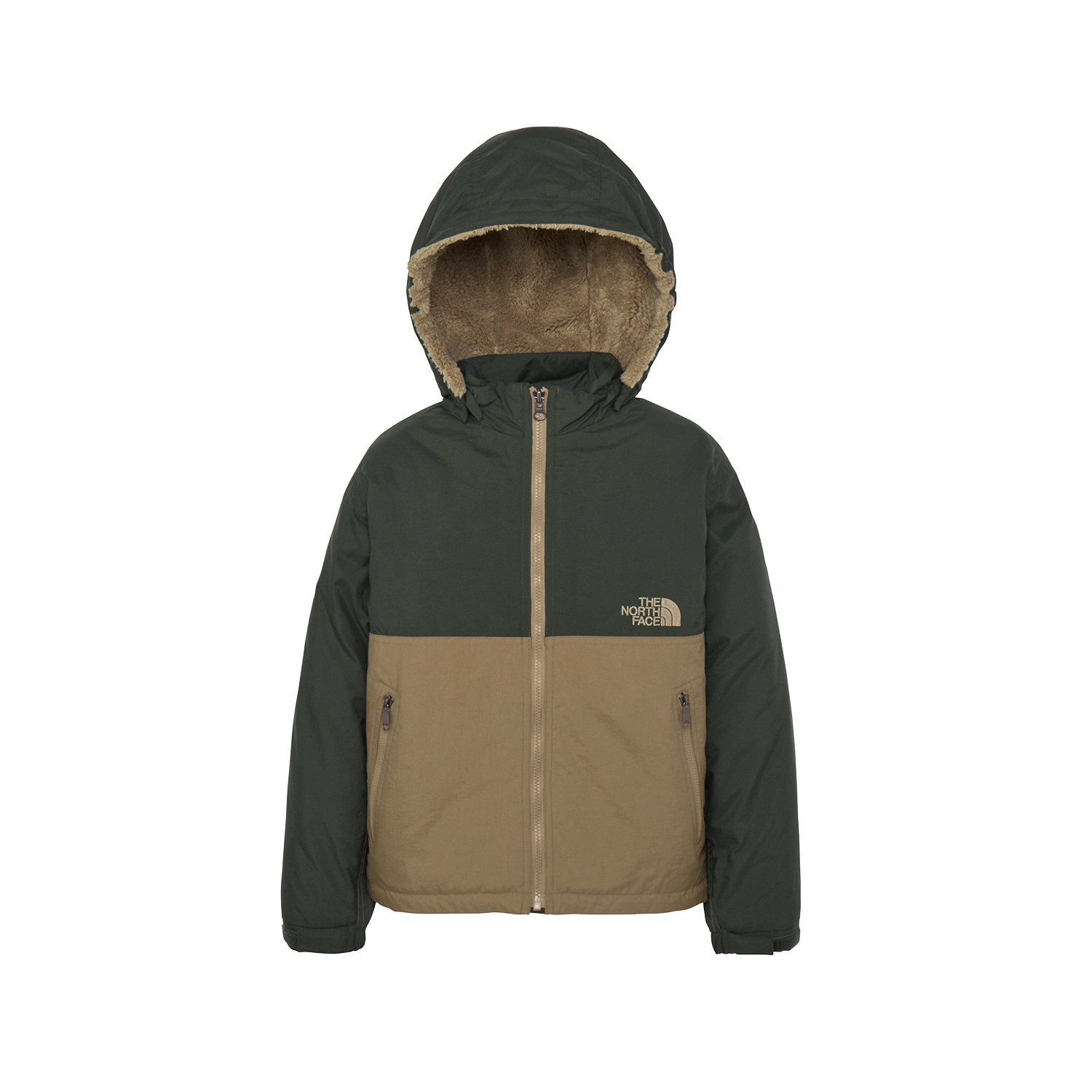 ザ・ノース・フェイス / THE NORTH FACE（ノースフェイス） | コンパクトノマドジャケット（キッズ） / NPJ72551 アルパイン×クラシックカーキ・AC ［25FW］