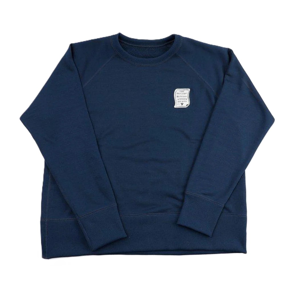 ペーパースカイ / PAPERSKY（ペーパースカイ） | PAPERSKY TOOLS Fastpacker Sweat Trainer - PostScript （WAPPEN）（ユニセックス） / PS080 NV Navy ［25FW］
