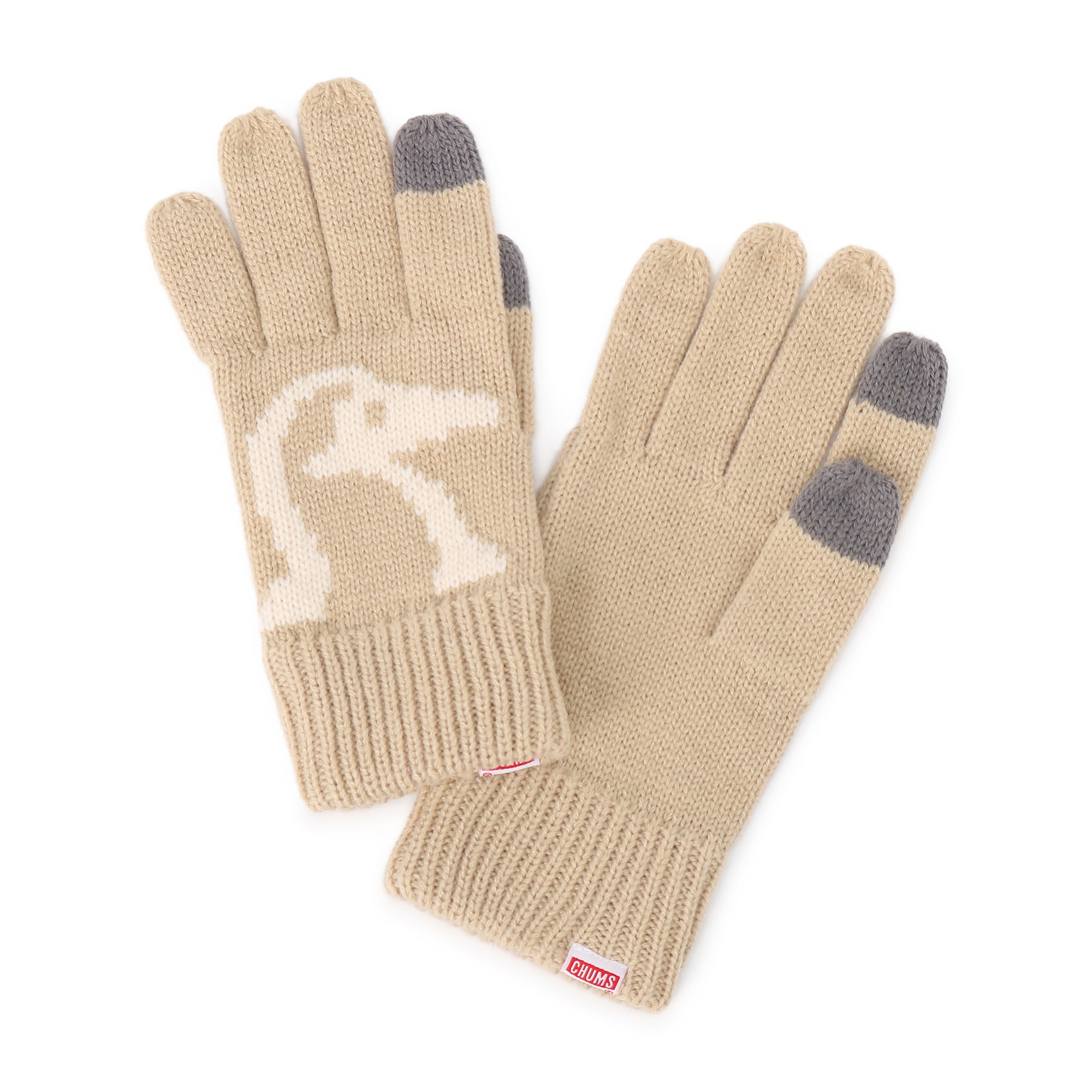チャムス / CHUMS（チャムス） | ビッグブービーニットグローブ（ユニセックス） / CH09－1365 Beige ［25FW］