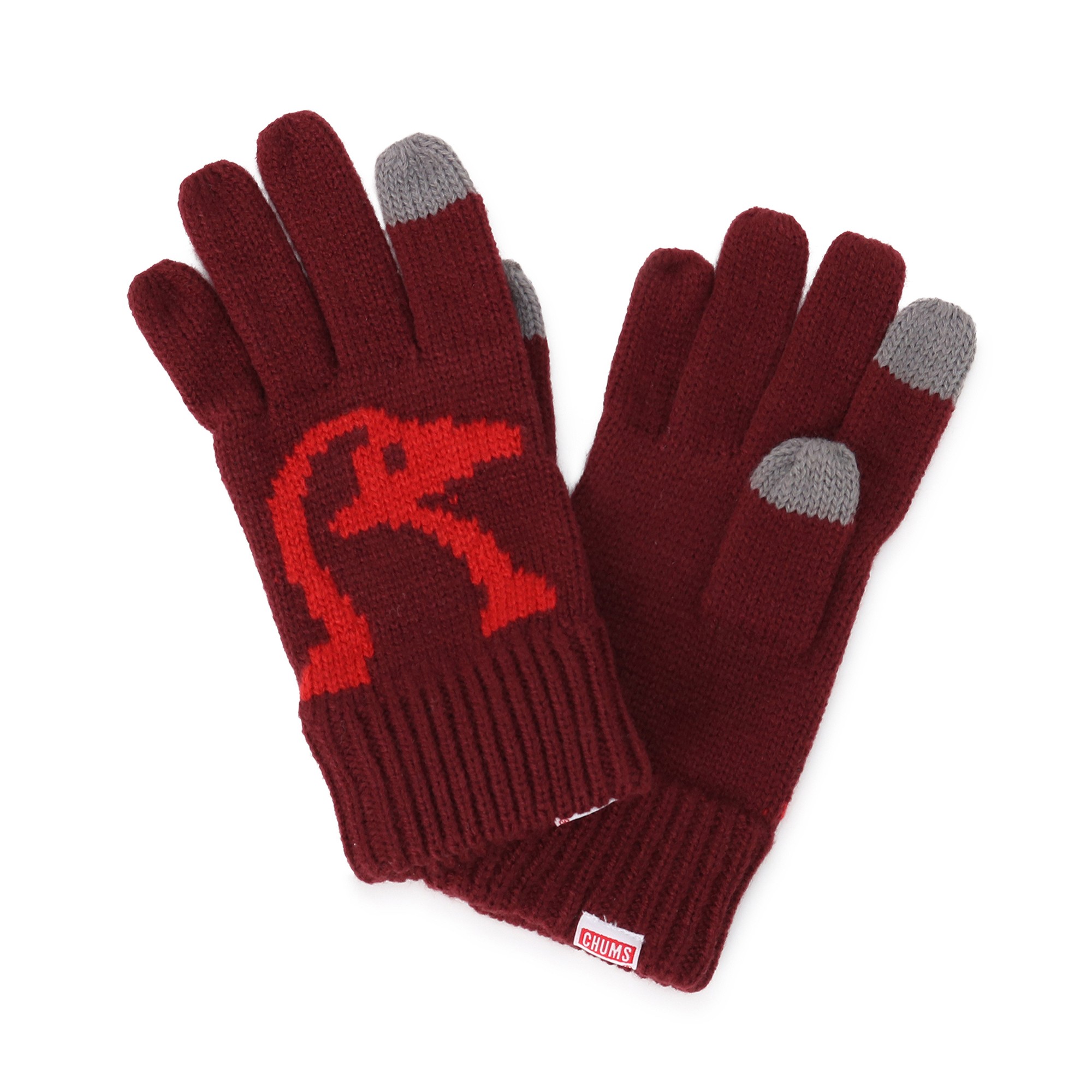 チャムス / CHUMS（チャムス） | ビッグブービーニットグローブ（ユニセックス） / CH09－1365 Burgundy ［25FW］