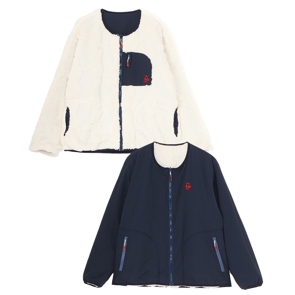 チャムス / CHUMS（チャムス） | ブービーエルモリバーシブルジャケット（ウィメンズ） / CH14－1478 Beige/Sage ［25FW］