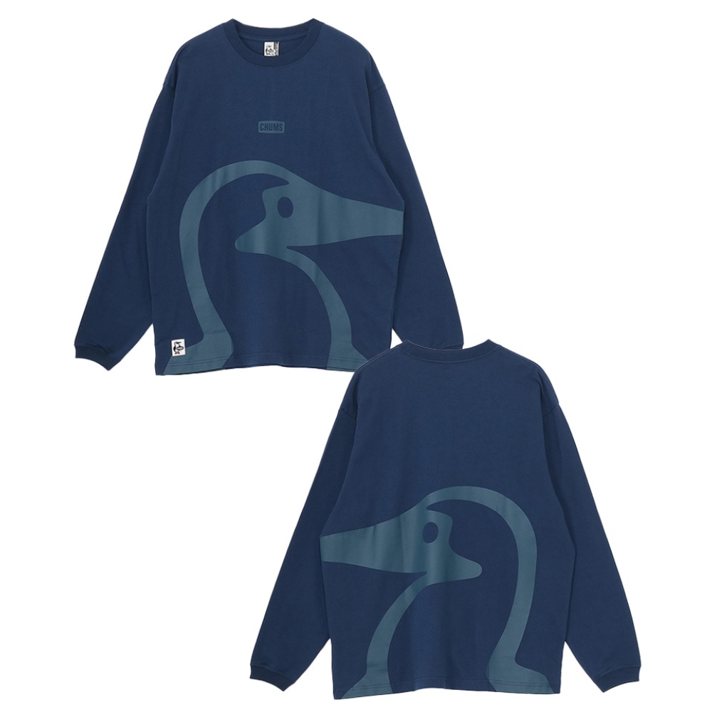 チャムス / CHUMS（チャムス） | ビッグブービーブラッシュドロングスリーブTシャツ（ユニセックス） / CH01－2663 Navy ［25FW］