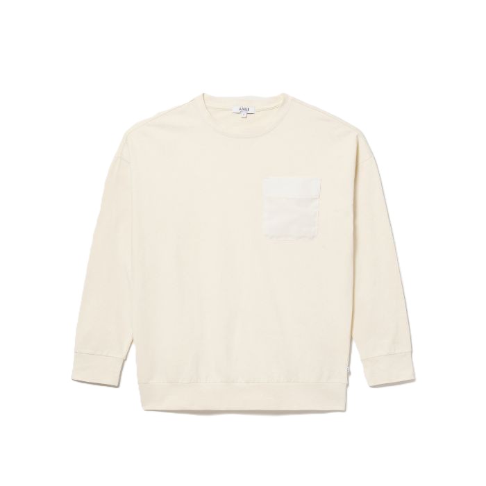 AIGLE / エーグル（エーグル） | 【アウトレット】ポケット リラックス 長袖Tシャツ ウィメンズ / ZTF076J 321 クリーム（321）