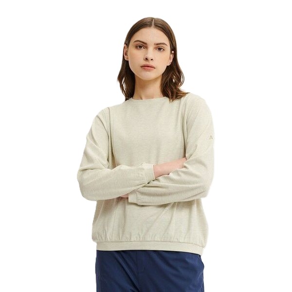 AIGLE / エーグル（エーグル） | 【アウトレット】オーガニックコットン UVカット 吸水速乾 ロングスリーブクルーネックTシャツ（ウィメンズ） / ZTFAY27 001 グレー