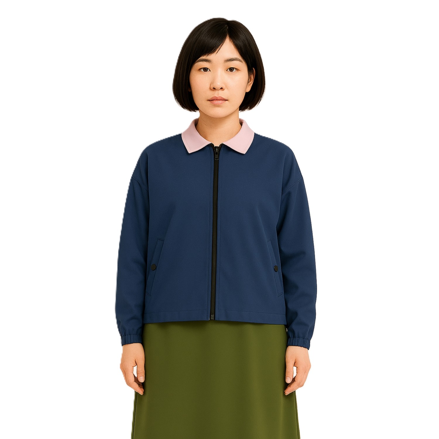AIGLE / エーグル（エーグル） | 吸水速乾 UVC ブルゾン（ウィメンズ） / ZBFAT41 006 ネイビー