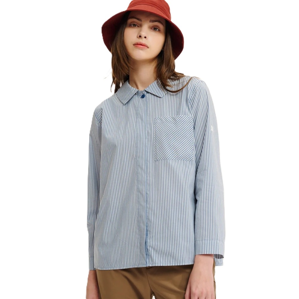 AIGLE / エーグル（エーグル） | 【アウトレット】吸水速乾 ストライプシャツ（ウィメンズ） / ZCFAT63 005 ダークアリゼ ストライプ