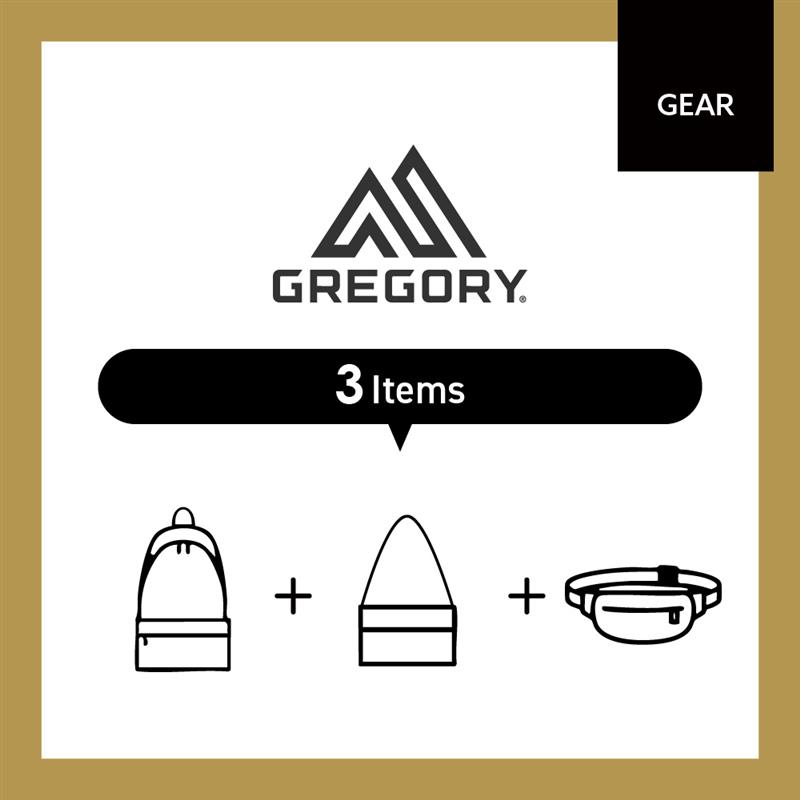 グレゴリー / Gregory(グレゴリー) | 【福袋】グレゴリー税込22,000円(税込42,000円相当)ユニセックス・バックパック・ショルダーバック・ウエストバック(2026年1月初旬お届け)