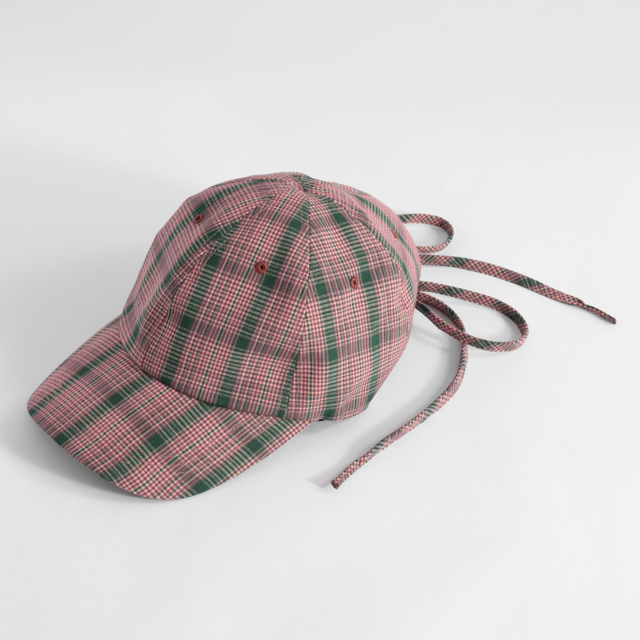 MOUNTAIN DAISY PRODUCTS（マウンテンデイジープロダクツ） | 【四角友里ブランド】 3 Way OTENBA Ribon Cap / MDP25209 PINK × GREEN ［25FW］