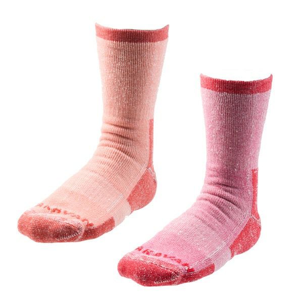 キャラバン / Caravan（キャラバン） | メリノウール neo 2Pソックス / 0142004 862 マゼンタ/サーモン